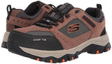 Skechers Greetah - Zapato de construcción para Hombre, Marrón/Negro, 10