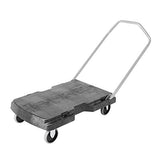 Rubbermaid Commercial Products - Carretilla Plegable Triple con Ruedas, Capacidad de 500 Libras, para mudanza/almacén/Oficina
