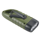 🔦 Linterna recargable Simpeak [2 unidades] Linterna de mano con manivela solar, linterna LED recargable de emergencia, linterna de supervivencia, dinamo rápido para deportes al aire última intervensión