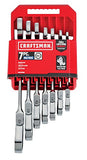 CRAFTSMAN Juego de Llaves Combinadas Métricas con Matraca Reversible 7 Piezas