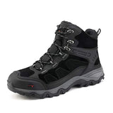 NORTIV 8 - Botas de Senderismo Impermeables para Hombre JS19004M Negro 9 US