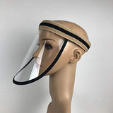 Garneck 2 Piezas de Protección Facial de Seguridad contra Salpicaduras Y Saliva Visera Protectora de Cara Completa Pantalla Facial Completa Protección de Ojos para Hombres Mujeres Niños Al Aire Libre