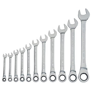 CRAFTSMAN Juego de Llaves Combinadas en Pulgadas con Matraca 11 Piezas