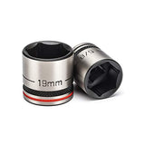 ▶ CRESCENT Juego de herramientas mecánicas métricas/SAE estándar de 3/8" con accionamiento de 6 puntos  20 unidades