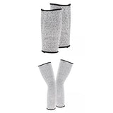 ▶ Mangas Protectores de brazos de 2 piezas, resistentes cortes, piel fina, moretones, de trabajo jardín