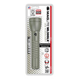 ▶ MAGLITE- Linterna LED de 2 celdas D, color negro mate