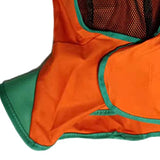 ▶ Capucha de soldadura transpirable, de malla interior lavable gorro de soldadura ajustable a prueba de polvo para soldador, soldadura, naranja XL