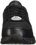 Skechers, Zapatos de Servicio de Alimentos para Hombre, Nampa 77156, Negro (Black Polyurethane), 27.5 Ancho Medio