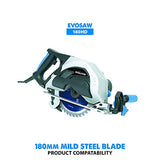 ▶ Evolution Power Tools - Hoja de sierra de corte, acero inoxidable