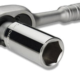 ▶ NEIKO ® Llave de carraca para andamios  de 1/2 pulgada, acero al cromo vanadio | Vaso profundo de 7/8 de pulgada