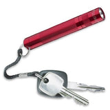 Solitare Mini Mag Linterna Aluminio 1 Celda Aaa Rojo