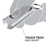 Energizer - Llavero con Linterna LED – Cuerpo de Metal Brillante, Resistente a caídas, luz de Llavero Ultra compacta, Pilas Incluidas