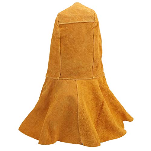 ▶ Capucha soldador, máscara de soldadura de gran capacidad de tracción antillama para soldadura de herrería