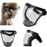 Escudo Facial Ajustable Policarbonato Anti-vaho a prueba de Aerosoles, Reutilizable, Lavable