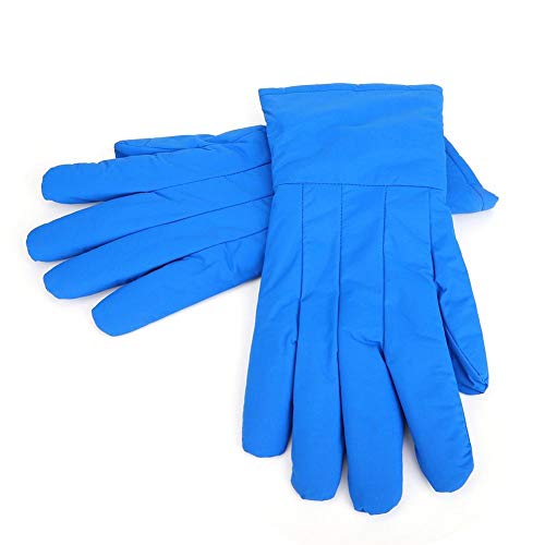 ▶  Guantes criogénicos Calientes, de -200 ℃ a -360 ℃ Resistentes a Bajas temperaturas Impermeables, Ligeros y Transpirables, para protección contra nitrógeno líquido a Prueba de frío