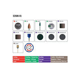 ▶ DREMEL - Kit para Lijar y Esmerilar Ez Lock, 18 Piezas