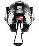 ▶ GREEN DEVIL Unisex-Adulto Casco Seguridad Casco Duro Con Visera Y Protección Para Los Oídos Casco Trabajo Abs Ventilado Liviano Y Ajustable Para Hombres Y Mujeres Suspensión 6 Puntos Aprobado