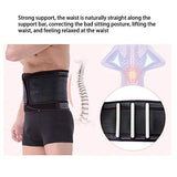 ▶ Cinturón de protección Lumbar Soporte de Cintura Cinturón de Cintura cálido para Reducir la incomodidad de la Cintura para Mujeres y Hombres para Proteger la Columna Lumbar para la(M)