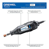 ▶ DREMEL - Kit de herramientas rotativas de una sola velocidad con 7 accesorios