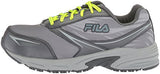 FILA Memory Reckoning 8 - Zapatillas de Correr para Mujer, Monumento/Castlerock/Amarillo Seguridad, 7.5 US