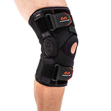 McDavid Rodillera articulada, con correas cruzadas Negro XX-Large