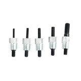 ▶ Juego de 86 tuercas de remache ciego resistente, herramienta de remache, pistola de tuerca de remache,, herramienta de inserción roscada de pistola de remache, herramientas de remachado con 80 tuercas de remache métricas surti