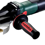 ▶ METABO Esmeriladora  de 4.5"/velocidad variable - 10.0 Amp W/Lock-On, Electrónica (613080420 10-125 Quick INOX), amoladoras de cabeza plana