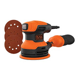 Lijadora de órbita aleatoria, 5 pulgadas, 2.4 amperios (BDERO200AEV)beyond by BLACK+DECKER