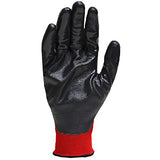 Grease Monkey - Guantes de trabajo con revestimiento de nitrilo y agarre