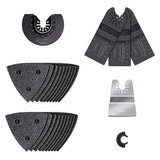 ▶ WORX  Kit de accesorios para herramientas oscilantes (26 piezas)