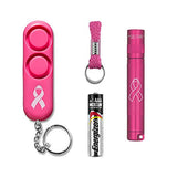 ▶ MAGLITE Solitario Led 1 Celda Aaa Linterna y Alarma Personal Rosa