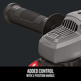 ▶ CRAFTSMAN  Herramienta de amoladora angular pequeña de 4-1/2 pulgadas, 6 amperios (CMEG100)