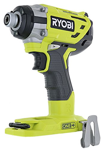 Taladro de impacto inalámbrico Ryobi P238 One+ de 18 V sin escobillas, 1/4