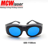 ▶ OD7+ Gafas de seguridad láser 680-1100 nm, láser Picosecond/luz fría/láser Yag/módulo infrarrojo láser protección de ojos gafas láser para 755 nm, 808 nm, 980 nm, 1064 nm, 1080 nm MCWlaser
