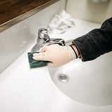 ▶ Guantes de látex HD industriales marfil, caja de 1000, 8 mil, tamaño pequeño, sin polvo, texturizados, desechables, ILHD42100