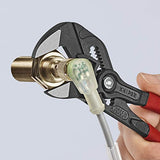 ▶ KNIPEX Tools - Llave de alicates, acabado negro (8601180), 7 1/4 pulgadas