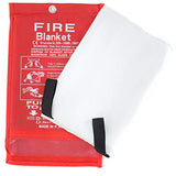 ▶ MAGLITE Manta grande para extintor, sin químicos, sin ensuciar, fácil de almacenar, extintor de incendios.