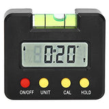 ▶ Nivel Inclinómetro Digital 4x90 ° Transportador Digital Buscador de ángulo Digital Medidor de ángulo de Nivel con Fondo Magnético Y Pantalla LCD