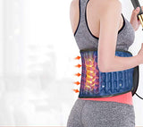 ▶ Cinturón de protección Lumbar Disco Hernia discal Inicio médico cinturón Tratamiento músculo Lumbar tensión Hombres y Mujeres compresión Caliente Lumbar Apoyo