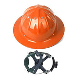 ▶ Cascos de Seguridad Aluminio de Ala Completa Certificación Internacional Cascos Con Correas para La Barbilla Forro de Algodón Extraíble Que Absorbe El Sudor Incorporado El Peso Total Es de Solo 445