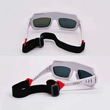 YESBAY Gafas para Soldar con Oscurecimiento Automático, Gafas para Soldar con Energía Solar Anti-Gafas, Protección Ocular De Seguridad Negro