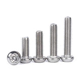 Tornillos antirrobo de seguridad Torx M6 x 45 mm, de acero inoxidable (20 unidades)