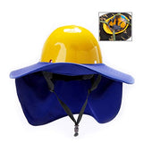 ▶ Sombrero de ala Grande Sombrero Duro Seguro Laboral Protector Solar Hombres Y Mujeres En El Sitio Varios Colores Disponibles Resisten Los Rayos UV Cascos de ABS De Alta Resistencia Construcción