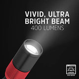 🔦 Linterna recargable Energizer.- X400 - Pluma Recargable, Mini Linterna LED Resistente al Agua, luz de Trabajo LED Brillante de 400 lúmenes para Herramientas mecánicas (Cable USB Incluido)
