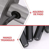 5 Piezas Sierras Perforadoras, MTQ Juego de Brocas 16-30mm, Inoxidable Agujero Herramientas Cortadora, Agujero de Acero de Alta Velocidad Vio Perforar Chapa Agujero Escariador de Metal Sierra