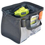 Ryobi P737D Portable Power Inflator with P118B Charger, 1.5 Ah Lithium-ion Battery and 15 Inch Buho Tool Bag