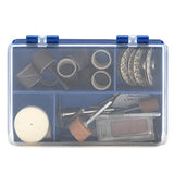 ▶ DREMEL -  Kit de herramientas rotativas de alto rendimiento con luz LED, 5 accesorios y 40 accesorios Plus Dremel 225-01 Flex-Shaft (2 artículos)