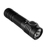 Combo: NITECORE E4K Next Generat Linterna – 4400 lúmenes con llavero Tiki Mini LE – 300 lúmenes