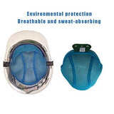 ▶ Casco de Protección ABS Extraíble Con Ventilación 2 Juegos de Forro Que Absorbe El Sudor Para Uso General Orificios de Ventilación / Sin Orificios de Ventilación Inspección Del Sitio de Construcción