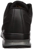 Skechers Bulkin - Zapato industrial para hombre, Negro, 9 US